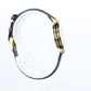 Vintage GUCCI Shelly Line Leather Watch Timepiece. 2000L Gucci Lane Black