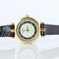 Vintage GUCCI Shelly Line Leather Watch Timepiece. 2000L Gucci Lane Black