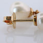 Tiffany & Co 18k Pearl Diamond Earrings. Diamond by the yard Drop Earrings.