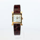Genuine HERMES Heure H 1P Diamond HH1.102 Quartz Watch Gold.