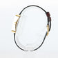 Genuine HERMES Heure H 1P Diamond HH1.102 Quartz Watch Gold.