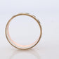 14k Wide band. Tricolor Gold Ring. White Yellow Rose Gold Textured band