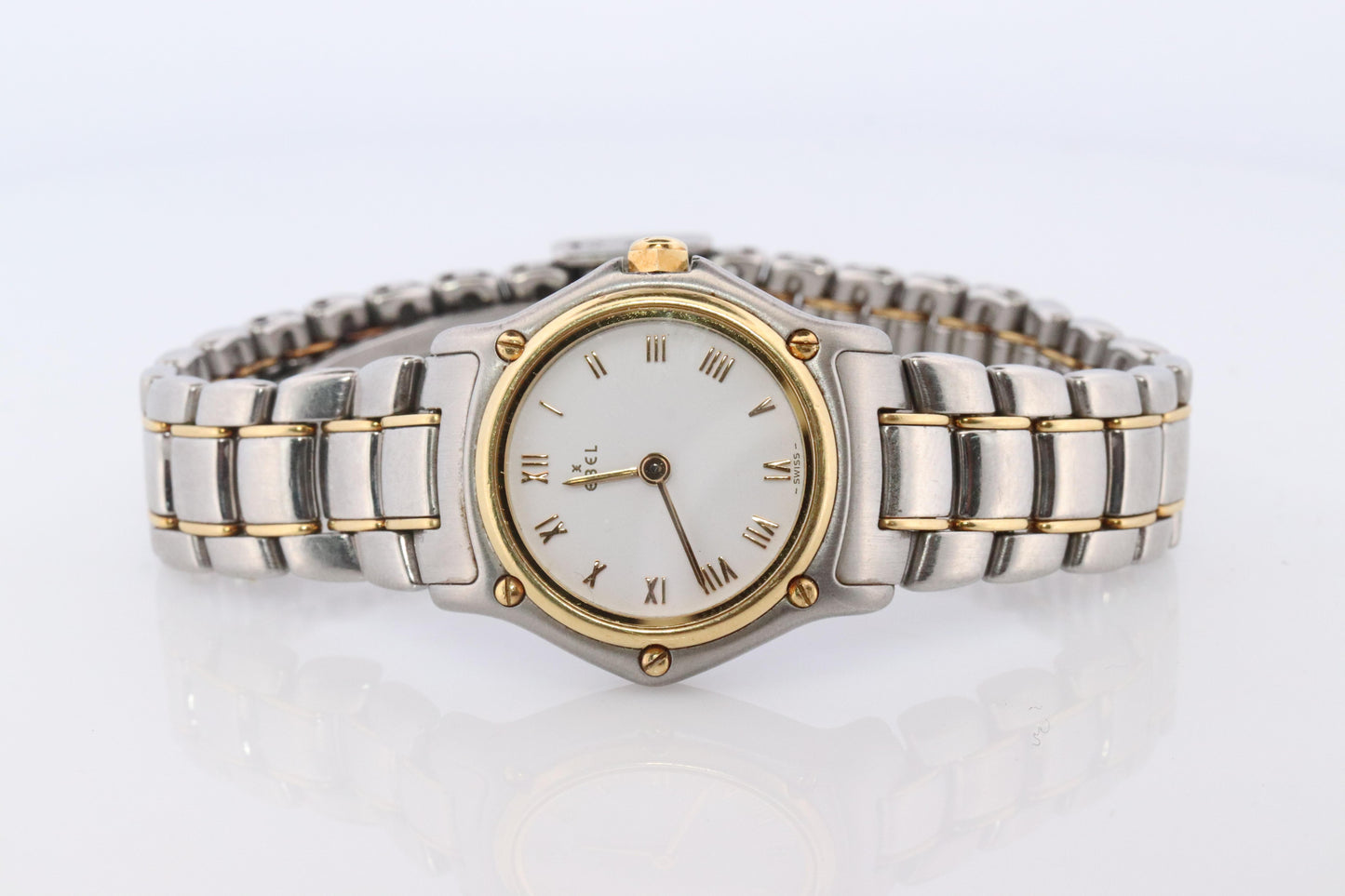 Genuine Ebel 1911 18k SS Classique Ladies Watch. 24mm
