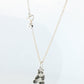 18k POMELATTO Charm. 18k Panda Bear Diamond Pendant Bracelet Charm and Necklace