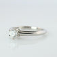 Certified Tiffany and Co Diamond Ring .24ct Tiffany Platinum Engagement ring