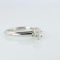 Certified Tiffany and Co Diamond Ring .24ct Tiffany Platinum Engagement ring