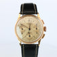 Universal Geneve 12494 Compax. 18k YG Universal Chrono Mechanical Vintage Watch.