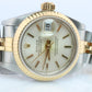 Genuine Rolex 69173 Oyster Perpetual DateJust Watch. Ladies ROLEX Multitone