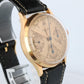 Universal Geneve 12494 Compax. 18k YG Universal Chrono Mechanical Vintage Watch.