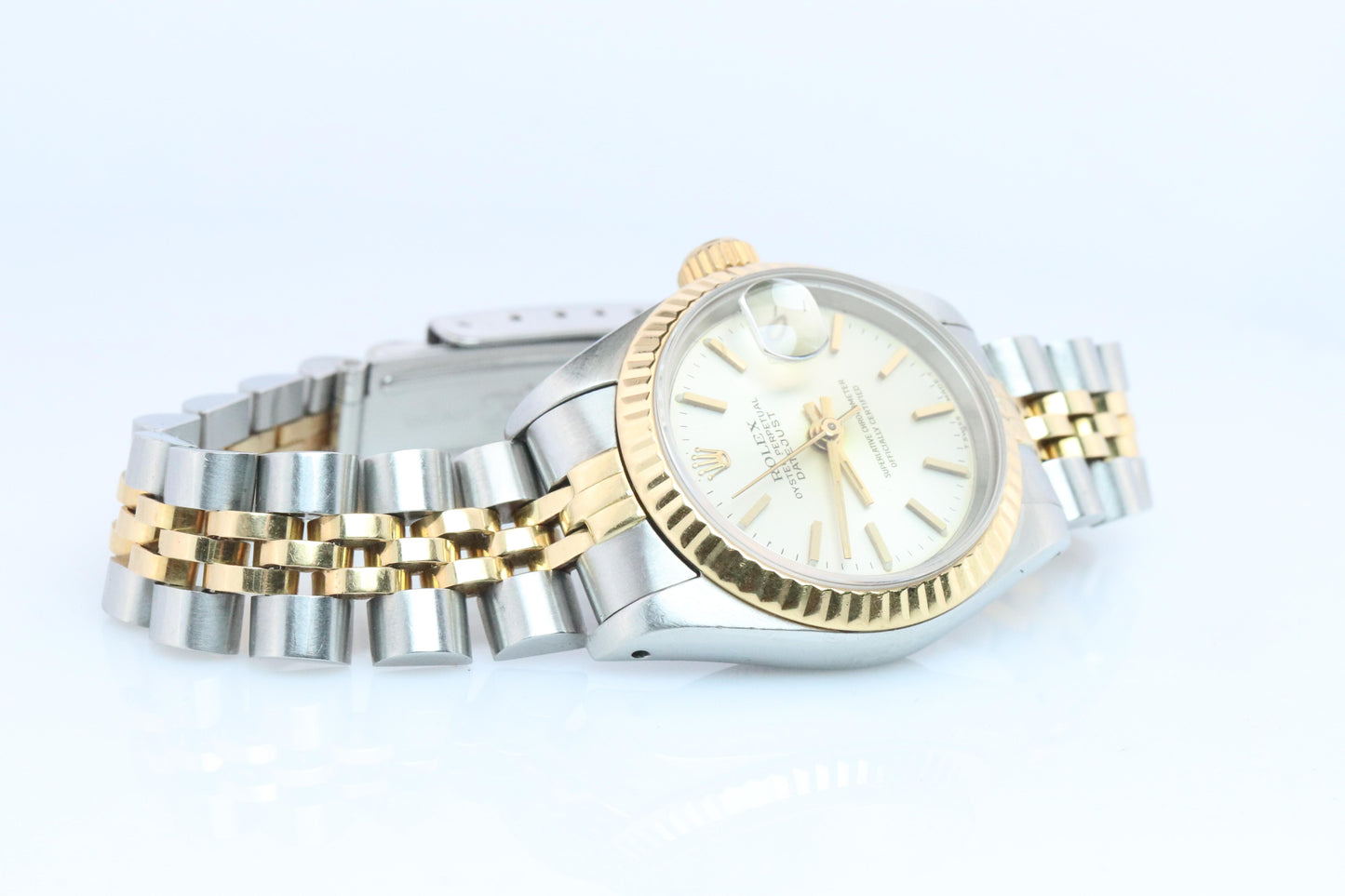 Genuine Rolex 69173 Oyster Perpetual DateJust Watch. Ladies ROLEX Multitone