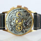 Universal Geneve 12494 Compax. 18k YG Universal Chrono Mechanical Vintage Watch.