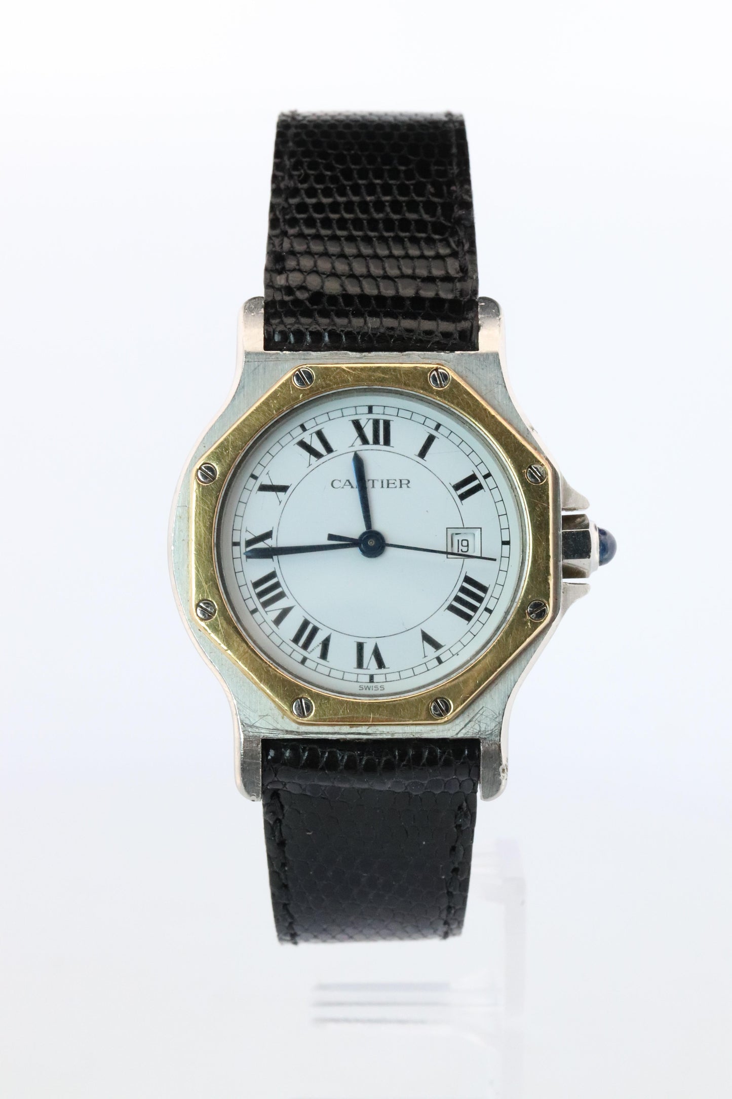 Vintage Cartier Santos 2966 Automatic 25mm Watch Santos de Cartier Octo SM