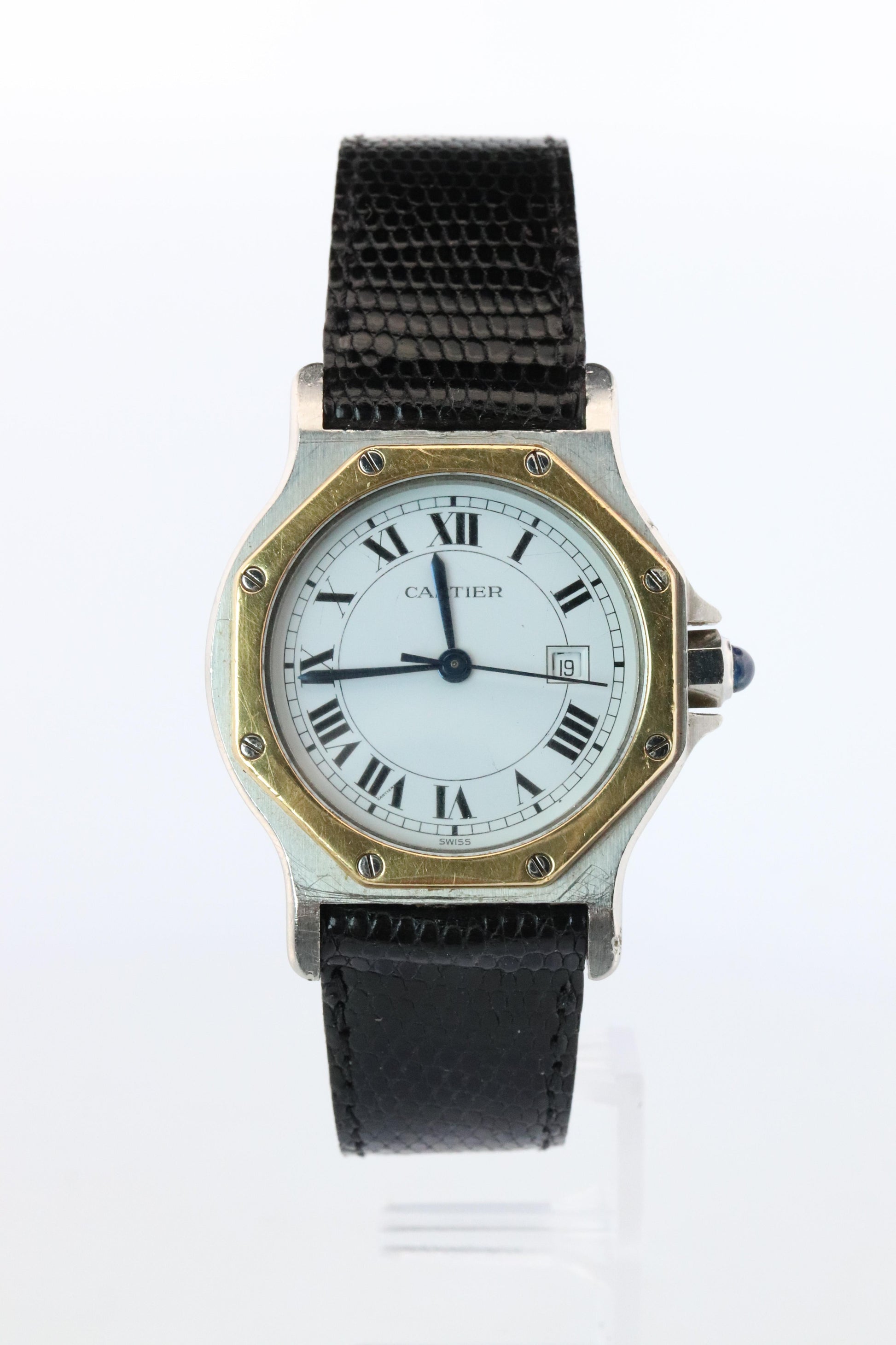 Vintage Cartier Santos 2966 Automatic 25mm Watch Santos de Cartier Octo SM
