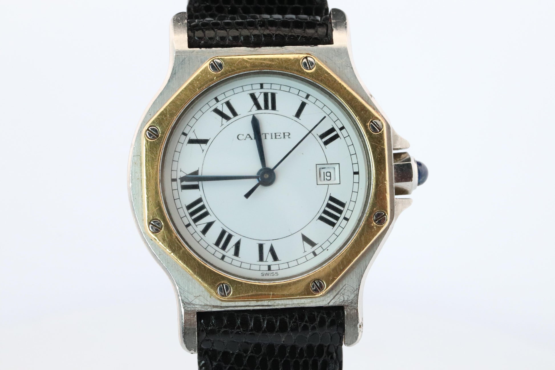 Vintage Cartier Santos 2966 Automatic 25mm Watch Santos de Cartier Octo SM