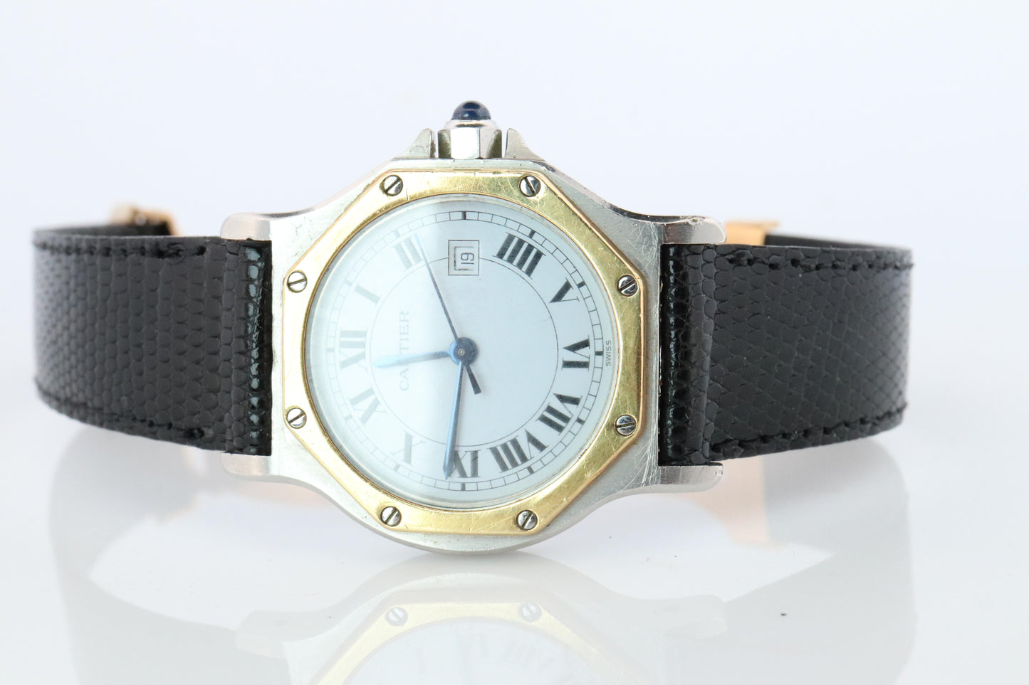 Vintage Cartier Santos 2966 Automatic 25mm Watch Santos de Cartier Octo SM