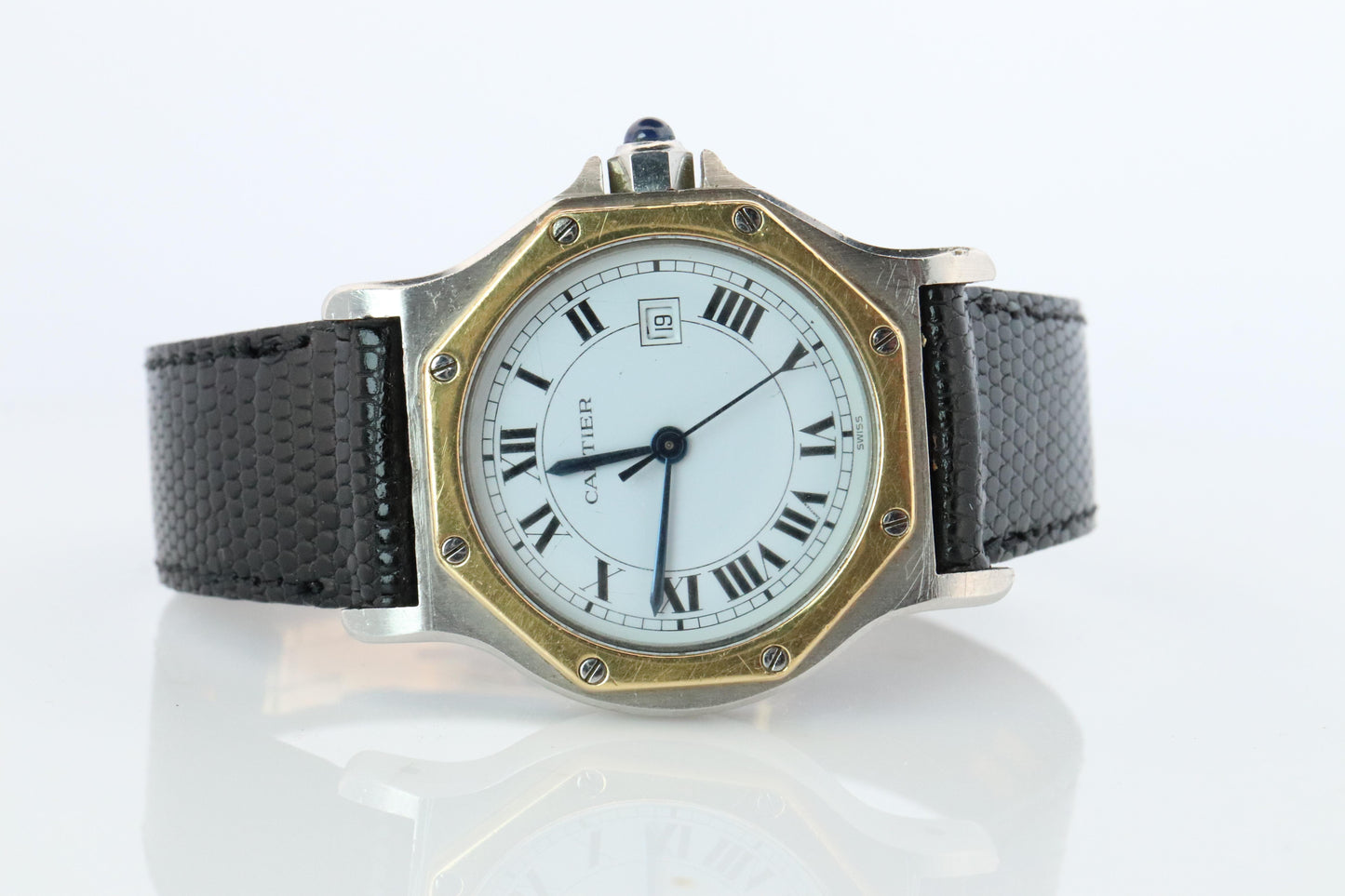 Vintage Cartier Santos 2966 Automatic 25mm Watch Santos de Cartier Octo SM