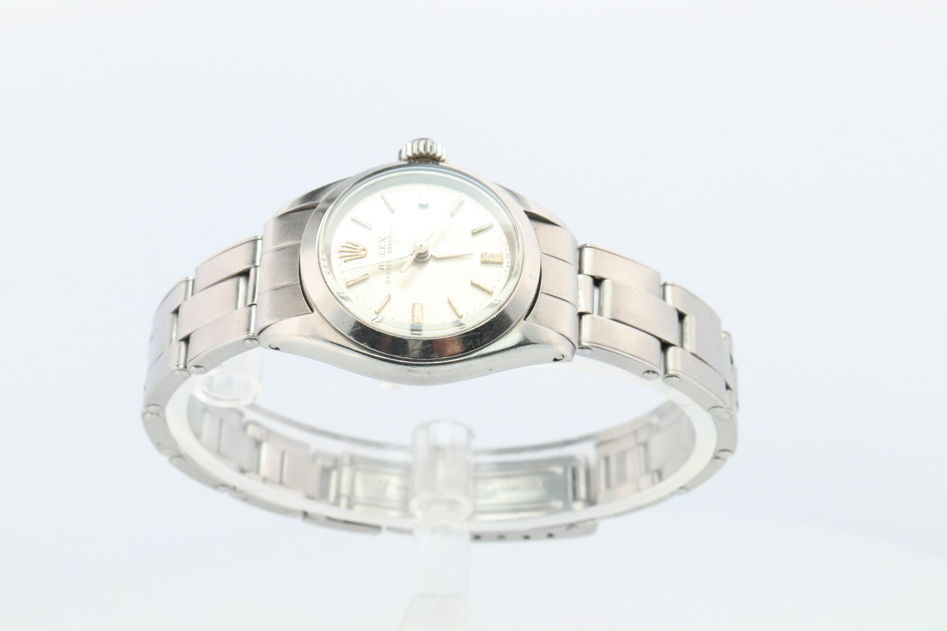 Genuine Rolex 6618 Watch. Ladies ROLEX Oyster Perpetual Automatic Wristwatch.