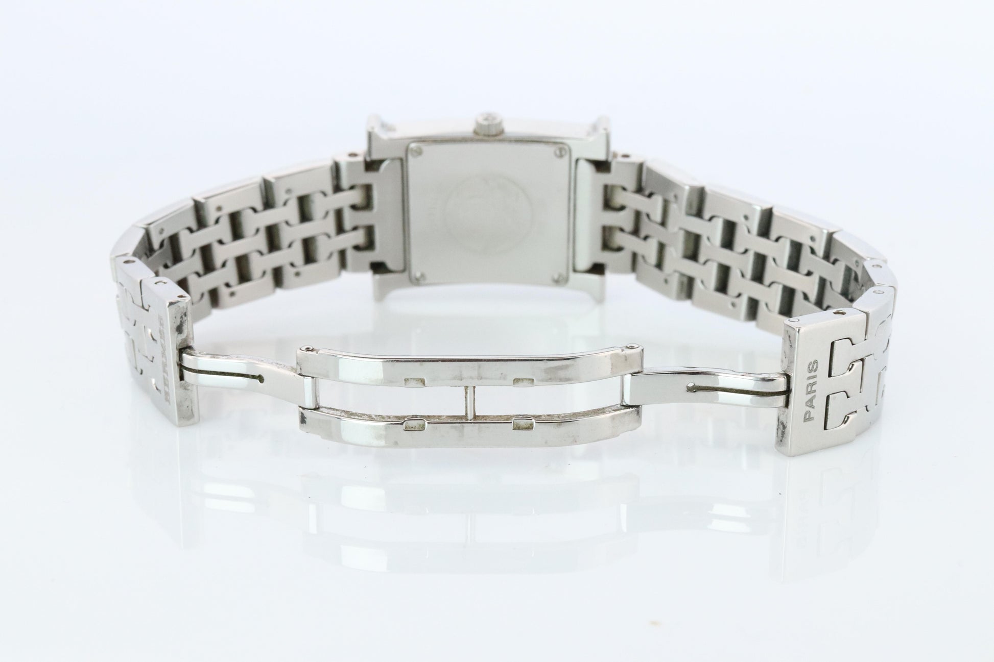 Genuine HERMES Heure H Orange HH1.210.830 Quartz Watch.