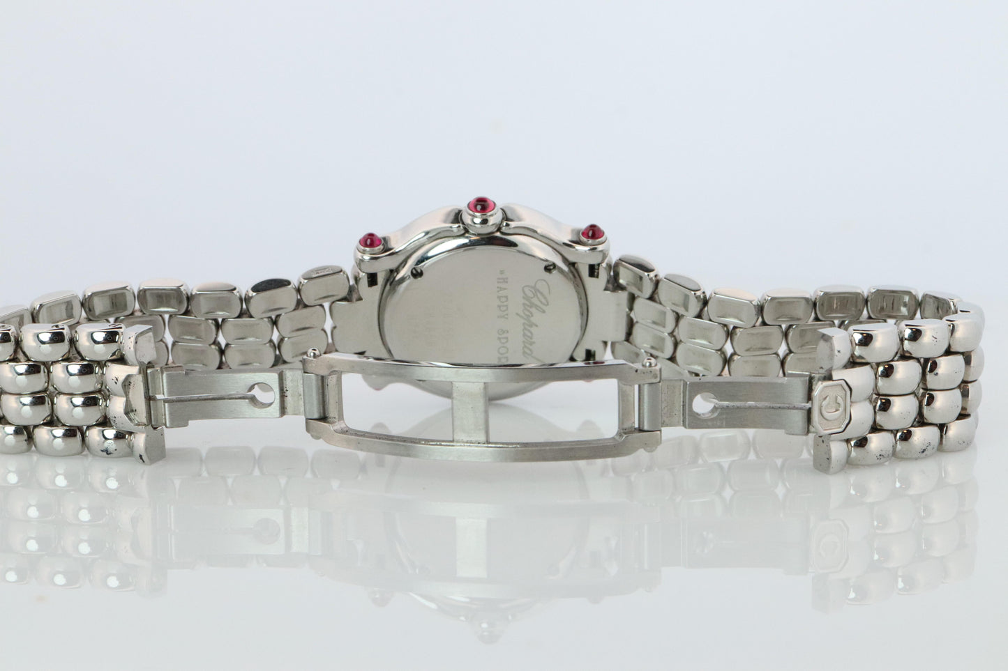 Chopard Happy Sport Moon and Stars Diamond Watch. Chopard LUC 27/8250-21 Ladies