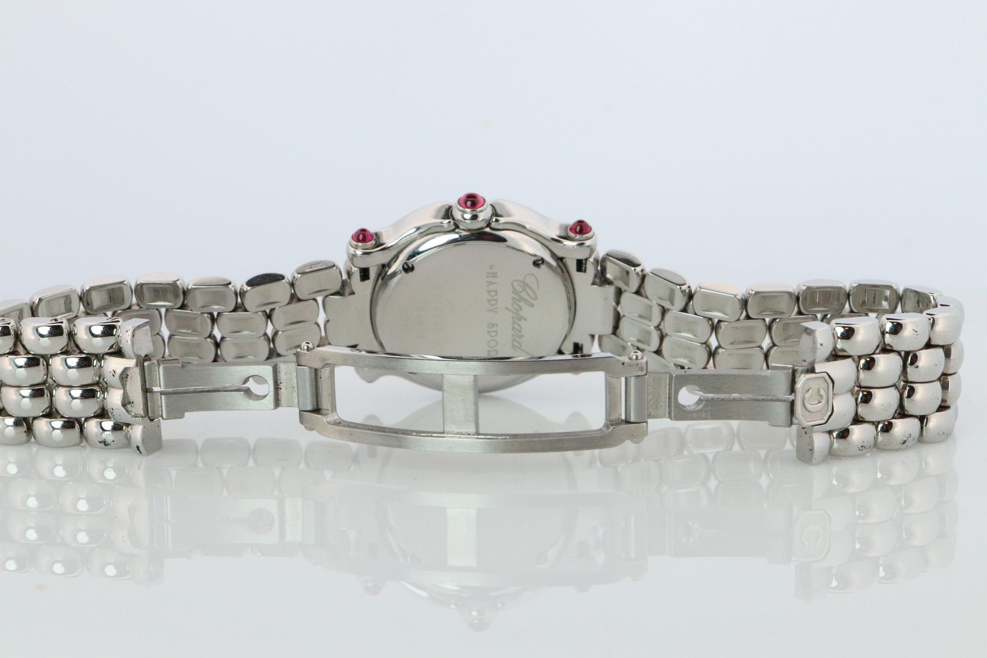 Chopard Happy Sport Moon and Stars Diamond Watch. Chopard LUC 27/8250-21 Ladies