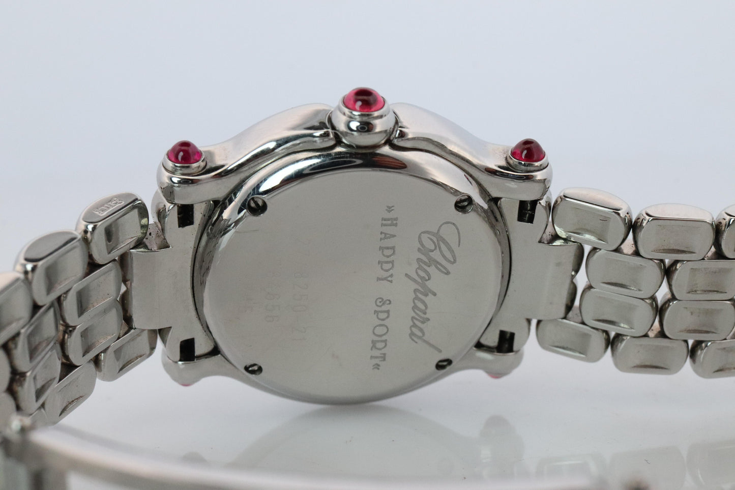 Chopard Happy Sport Moon and Stars Diamond Watch. Chopard LUC 27/8250-21 Ladies