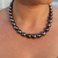 Mikimoto Pendant. Genuine 18k Gold Mikimoto Baroque Tahitian Pearl Necklace