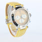 Vintage Cartier PASHA 38mm Chronograph. Rare Yellow Dial W3100355.