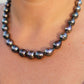 Mikimoto Pendant. Genuine 18k Gold Mikimoto Baroque Tahitian Pearl Necklace