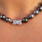 Mikimoto Pendant. Genuine 18k Gold Mikimoto Baroque Tahitian Pearl Necklace