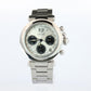 Vintage Cartier PASHA Automatic Chrono 2412. Rare Panda Dial and Diamond Crown