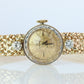Genuine Rolex Diamond Watch. 14k YG Ladies Rolex 3271 Mechanical Windup Watch.