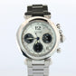 Vintage Cartier PASHA Automatic Chrono 2412. Rare Panda Dial and Diamond Crown