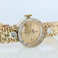 Genuine Rolex Diamond Watch. 14k YG Ladies Rolex 3271 Mechanical Windup Watch.