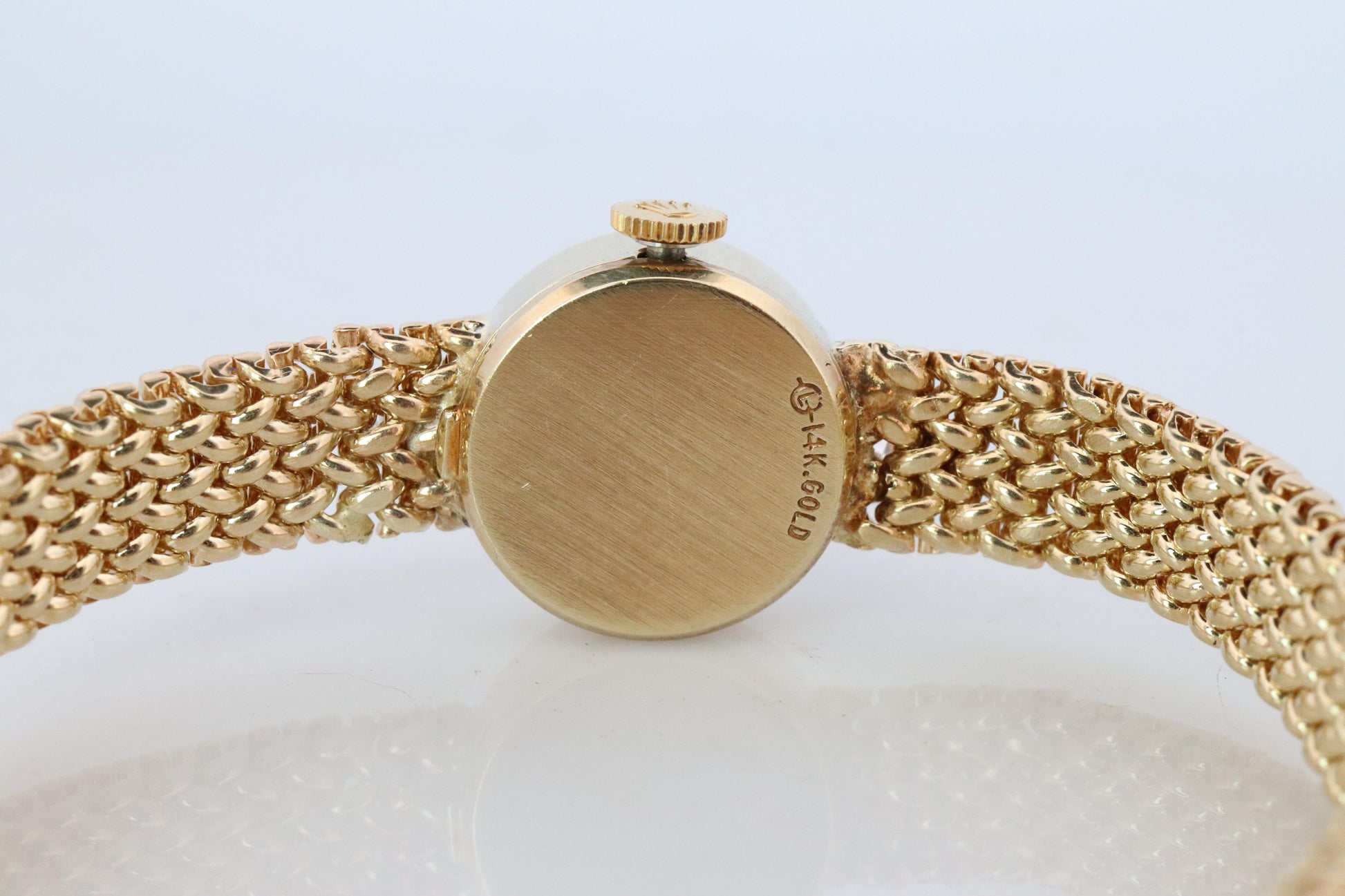 Genuine Rolex Diamond Watch. 14k YG Ladies Rolex 3271 Mechanical Windup Watch.
