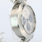 Vintage Cartier PASHA Automatic Chrono 2412. Rare Panda Dial and Diamond Crown