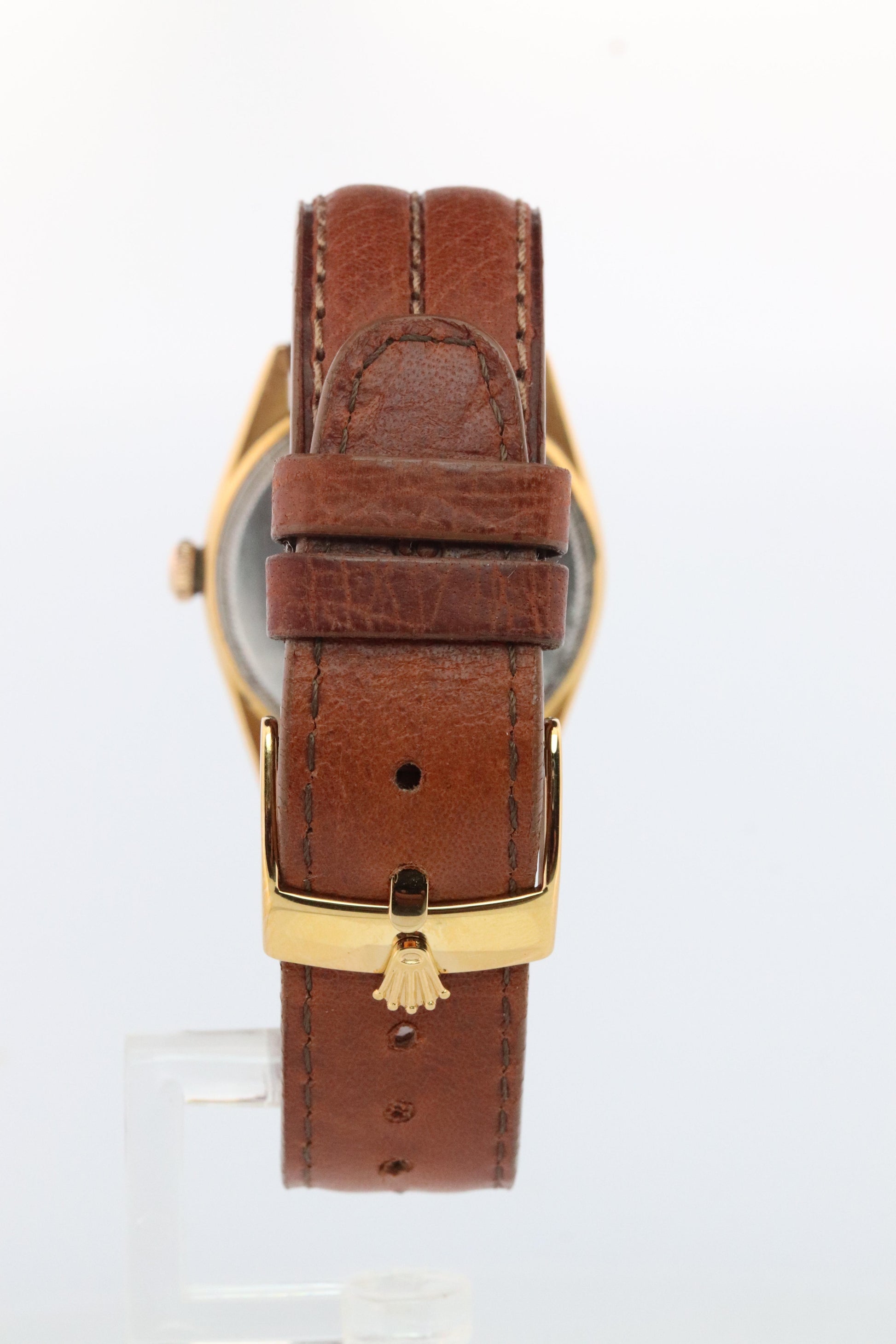 Vintage ROLEX Oyster Watch. Rolex ref 4365. 1940s Gold Capped Mens Rolex watch.