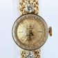 Genuine Rolex Diamond Watch. 14k YG Ladies Rolex 3271 Mechanical Windup Watch.