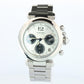 Vintage Cartier PASHA Automatic Chrono 2412. Rare Panda Dial and Diamond Crown
