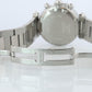 Vintage Cartier PASHA Automatic Chrono 2412. Rare Panda Dial and Diamond Crown