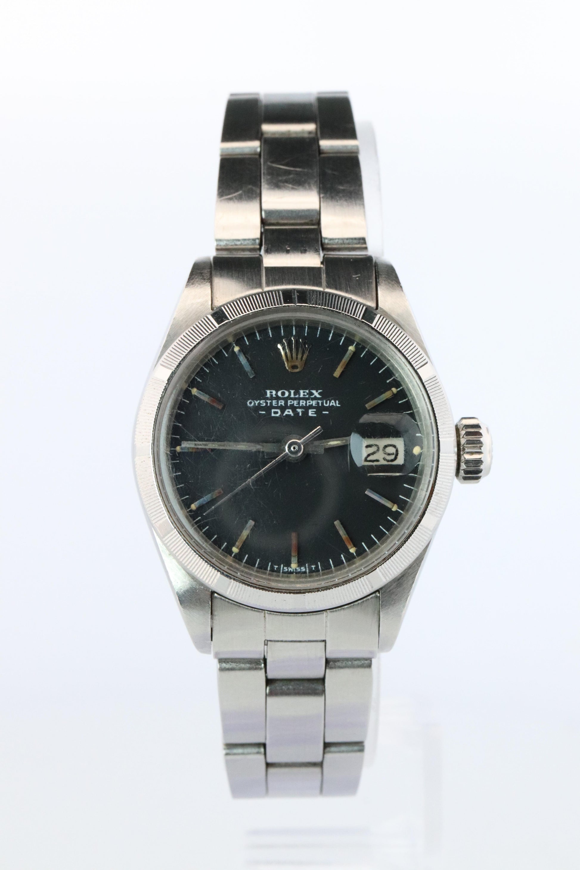 Genuine Rolex 6919 Watch Ladies ROLEX Oyster Perpetual Date Automatic Wristwatch