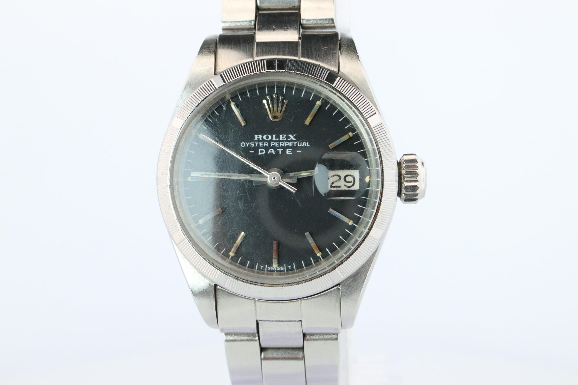 Genuine Rolex 6919 Watch Ladies ROLEX Oyster Perpetual Date Automatic Wristwatch