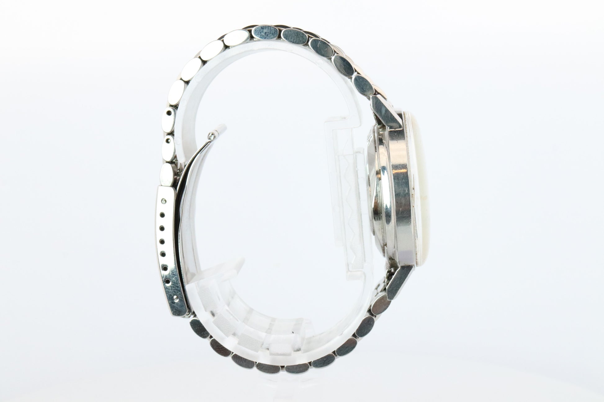 Vintage BULOVA Accutron watch. Spaceview Bulova Accutron Electric Transparent.