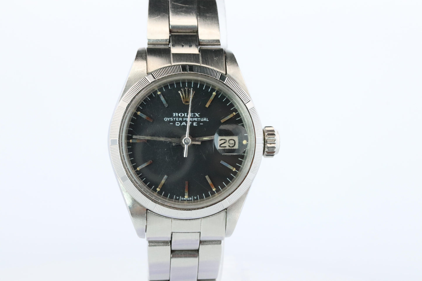 Genuine Rolex 6919 Watch Ladies ROLEX Oyster Perpetual Date Automatic Wristwatch