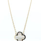 Van Cleef Arpels Pure Alhambra Necklace Genuine VCA 18k YG Vintage Shell Pendant