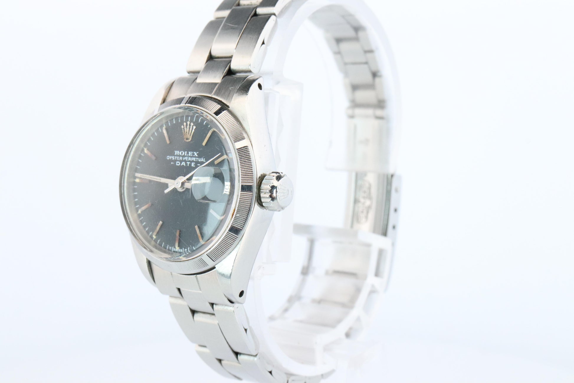 Genuine Rolex 6919 Watch Ladies ROLEX Oyster Perpetual Date Automatic Wristwatch