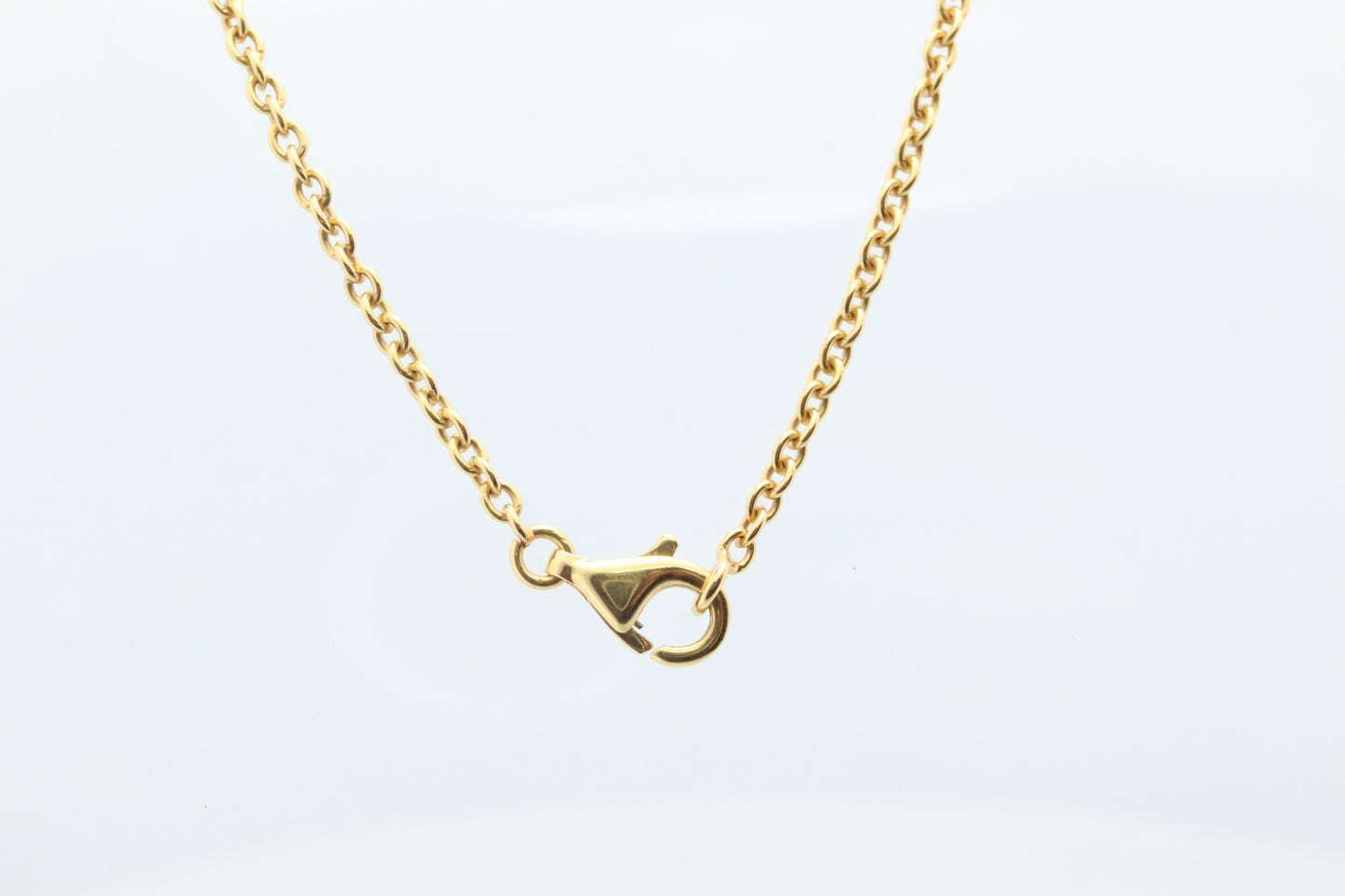 Van Cleef Arpels Pure Alhambra Necklace Genuine VCA 18k YG Vintage Shell Pendant