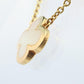 Van Cleef Arpels Pure Alhambra Necklace Genuine VCA 18k YG Vintage Shell Pendant