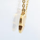 Van Cleef Arpels Pure Alhambra Necklace Genuine VCA 18k YG Vintage Shell Pendant