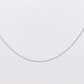 Solid Platinum Necklace. Cable Platinum Bracelet  950PT. White Plat Necklace