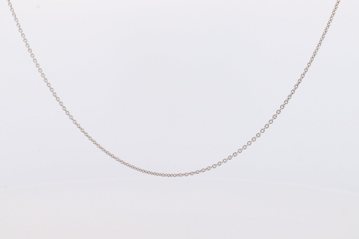 Solid Platinum Necklace. Cable Platinum Bracelet  950PT. White Plat Necklace
